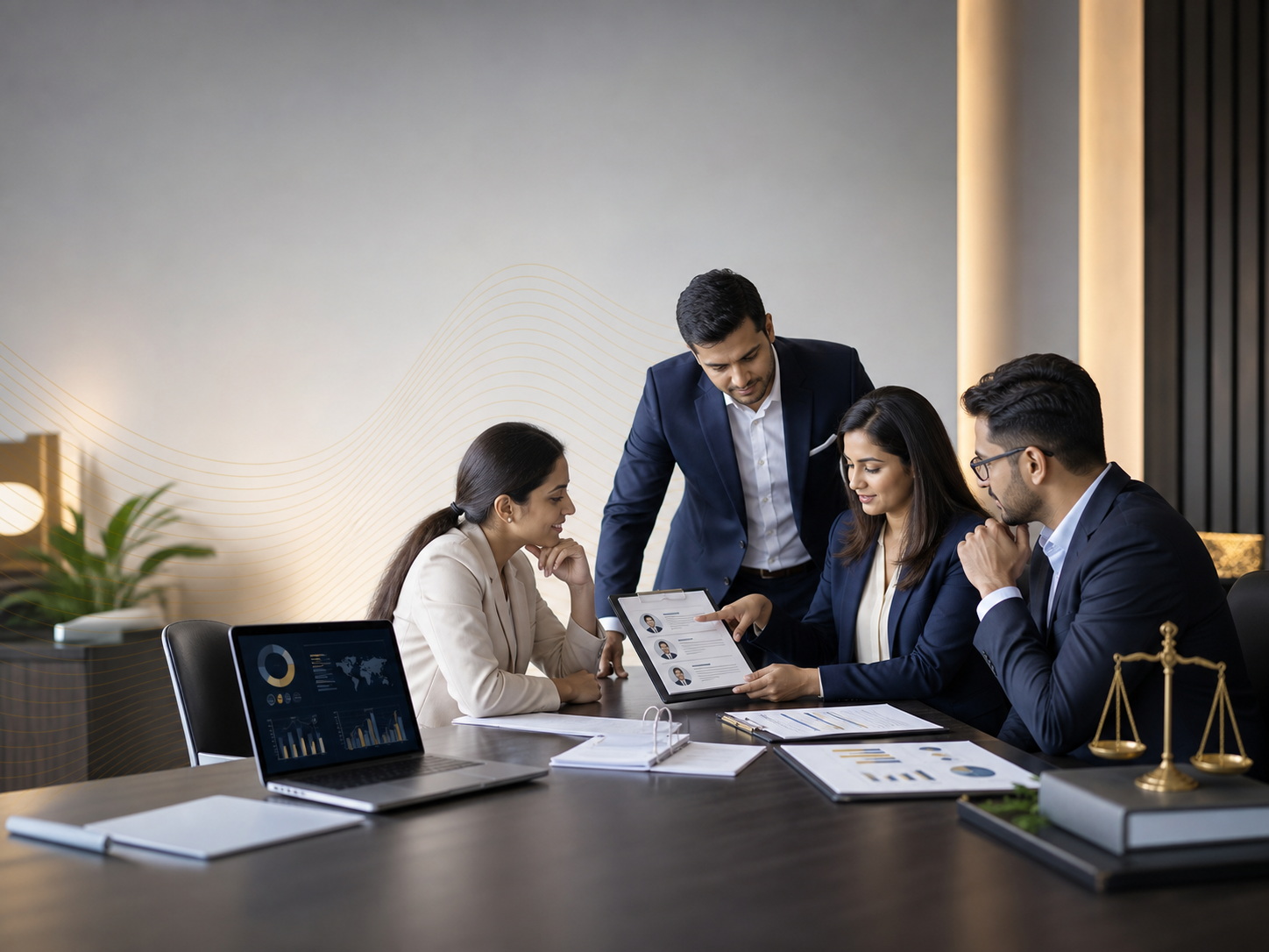 HR consulting boardroom